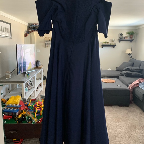 Blue dress- formal - Picture 2 of 2